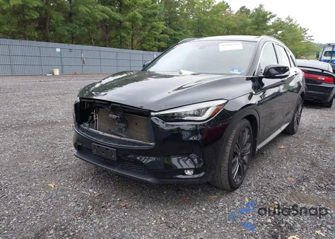2020 Infiniti Qx50 Essential Awd z USA, uszkodzony, nr VIN 3PCAJ5M3XLF108988